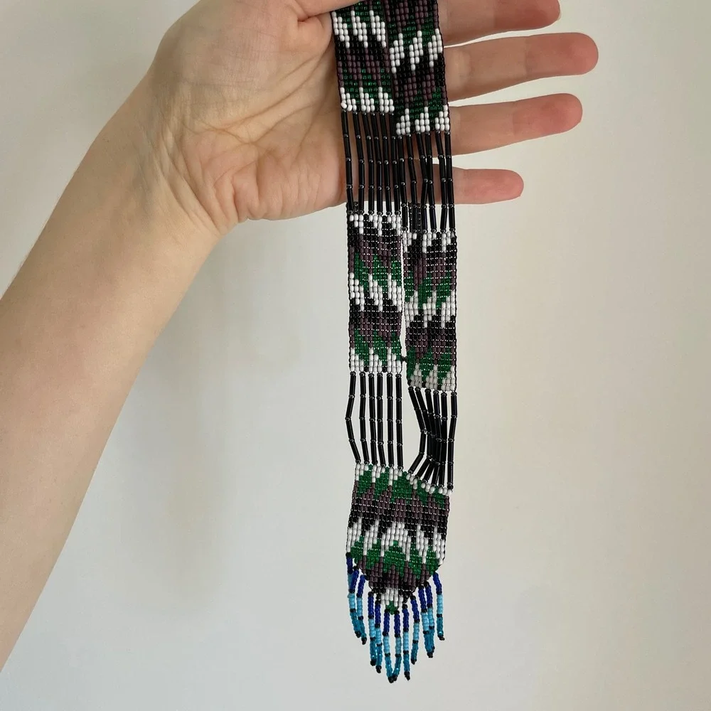 Handmade handcrafted beaded